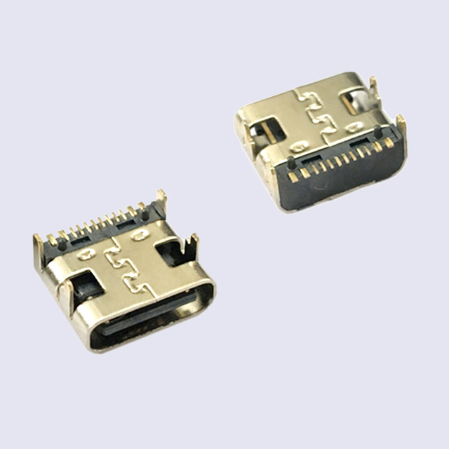 USB Type C 16 Pin 3 Times Molding
